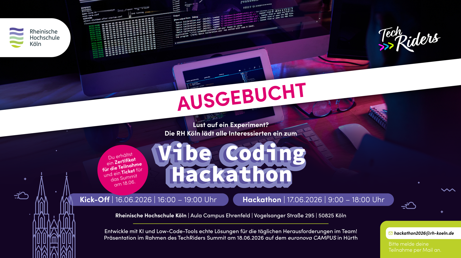 hackathon ausgebucht